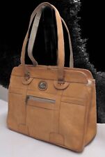 Henkeltasche ledertasche natur gebraucht kaufen  Stapel