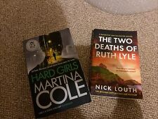 Two paperbacks crime for sale  LEICESTER