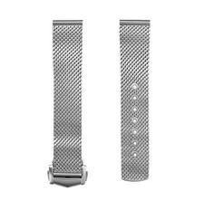 Pulseira de malha de aço inoxidável trançada 20 mm para Omega Seamaster No Time To Die 007 comprar usado  Enviando para Brazil
