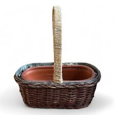 Vtg wicker long for sale  PORTSMOUTH