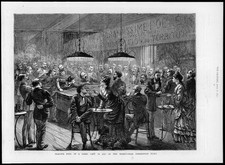 1872 antique print for sale  ASHFORD