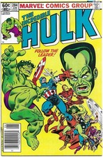 Incredible hulk 283 for sale  Plymouth