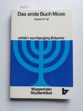 Bräumer buch mose gebraucht kaufen  Lüdenscheid