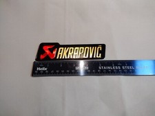 Akrapovic motorbike exhaust for sale  LONDON