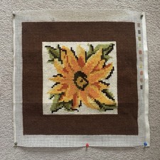 Vintage completed sunflower for sale  IPSWICH