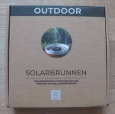 Solarbrunnen den garten gebraucht kaufen  Braunschweig