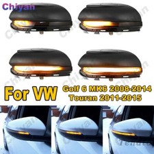 2 peças LED espelho lateral luz de seta para VW Golf 6 MK6 GTI R20 Touran 2011-14, usado comprar usado  Enviando para Brazil