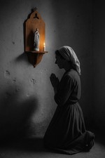Mensola antica devozionale usato  Valgreghentino