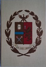 Cartolina stemma araldico usato  Finale Emilia