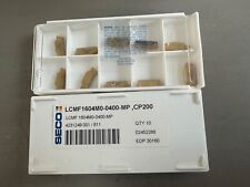 INSERÇÕES DE CARBONETO SECO QUANTIDADE 10 LCMF 1604M0-0400-MP CP200 comprar usado  Enviando para Brazil