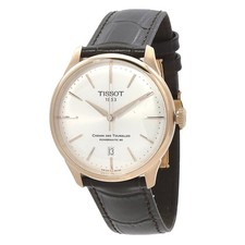 Usado, Relógio masculino Tissot Chemin Des Tourelles automático mostrador prateado T139.807.36.031.00 comprar usado  Enviando para Brazil