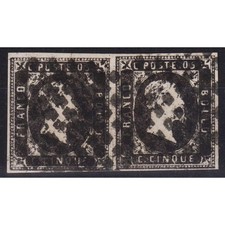 Sardegna 1851 coppia usato  Italia