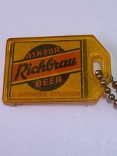 RARO🇺🇸1940s PUBLICIDADE ORIGINAL VINTAGE”RICHBRAU”CHAVEIRO DE CERVEJA/CHAVEIRO/LQQK comprar usado  Enviando para Brazil