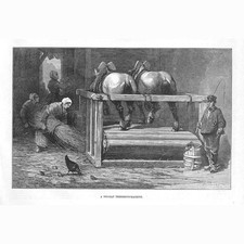 Belgian threshing machine for sale  GLASGOW
