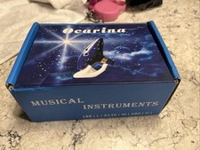 12 furos Ocarina cerâmica Alto C Legend of Zelda Ocarina flauta instrumento azul   comprar usado  Enviando para Brazil