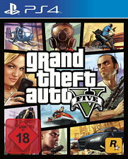 Grand Theft Auto V GTA 5 PS4 Sony Playstation 4 gebraucht NUR CD! comprar usado  Enviando para Brazil