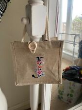 Small hessian tote for sale  MIDDLESBROUGH