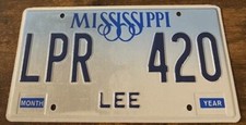 Mississippi license plate for sale  Brandon
