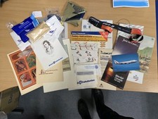 Airline memorabilia menus for sale  CLITHEROE
