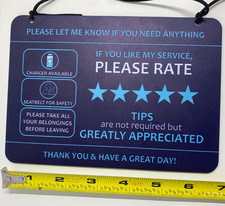 Passenger reminder information for sale  Temecula