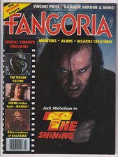 Fangoria magazine jack for sale  Pearce