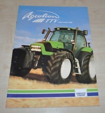 Deutz Fahr Agrotron TTV 1130 1145 1160 Ciągnik Broszura rolnicza Broszura Broszura FR na sprzedaż  PL