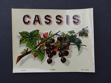 Ancienne étiquette cassis d'occasion Ancienne étiquette cassis d'occasion  Nantes-