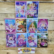 Lote de 10 DVDs de filmes e shows da Barbie - Natal, Princesa, Mariposa, Thumbelina comprar usado  Enviando para Brazil