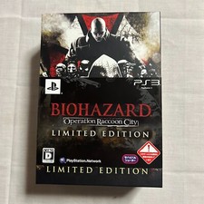 Usado Biohazard Operation Raccoon City Edição Limitada PS3 Japão comprar usado  Enviando para Brazil