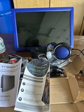 Trexonic 14" AZUL portátil widescreen TV LED AC/DC 14D com controle remoto HDMI USB AV VGA comprar usado  Enviando para Brazil
