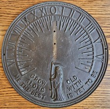 Vintage brass sundial for sale  Barrington