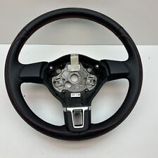 VW Polo 6R 3-Speichen Lederlenkrad neu Leder 6R0419091E comprar usado  Enviando para Brazil