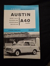 Handbook austin a40 for sale  WIDNES