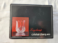 Óculos à moda antiga Cristal d'Arques LONGCHAMP CLEAR - Conjunto de 6 comprar usado  Enviando para Brazil