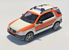 Busch (48511), Mercedes ML 320 Notarzt NEF Landkreis Goslar, 1:87, usado comprar usado  Enviando para Brazil
