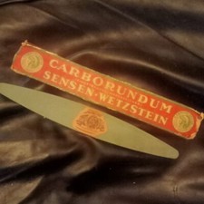 Carborundum sensen wetzstein usato  Torino