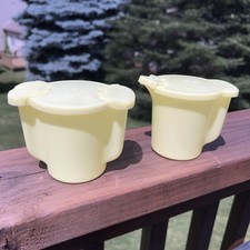 Vintage tupperware yellow for sale  Hartland