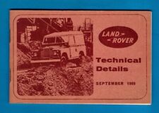 Land rover technical for sale  BIRMINGHAM