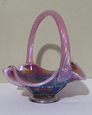 Fenton basket purple for sale  Grand Blanc