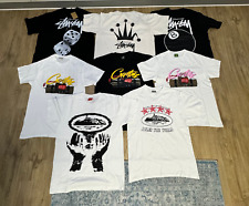 Corteiz stussy tshirts for sale  UK