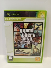 Xbox 360 Classics Grand Theft Auto San Andreas na caixa com manual e mapa PAL comprar usado  Enviando para Brazil