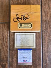 Larry Bird autêntico piso de academia Spring Valley High School PSA autografado comprar usado  Enviando para Brazil