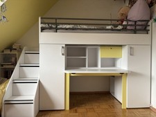 kinderhochbett schreibtisch gebraucht kaufen  Köln