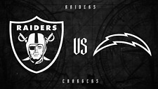 Tickets chargers raiders for sale  Hawthorne