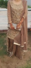 Brown salwar kameez for sale  WAKEFIELD