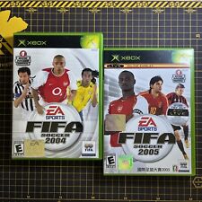 Lote 2 FIFA Soccer 2004 e 2005 Xbox Original OG NTSC-J Completo com Manual comprar usado  Enviando para Brazil