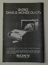 Advertisement 80s vcr d'occasion  Expédié en Belgium