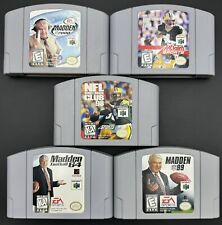 Lote de jogos da NFL para N64 comprar usado  Enviando para Brazil