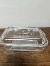 Beurrier couvercle verre d'occasion  Theix