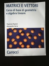 Matrici vettori. corso usato  Roma